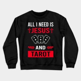 I Need Jesus And Tarot Crewneck Sweatshirt